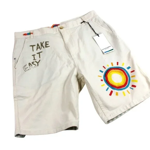 Scotch & Soda Natural Organic Cotton Take It Easy Regular Fit Shorts, Size 10/12 - Picture 4 of 9